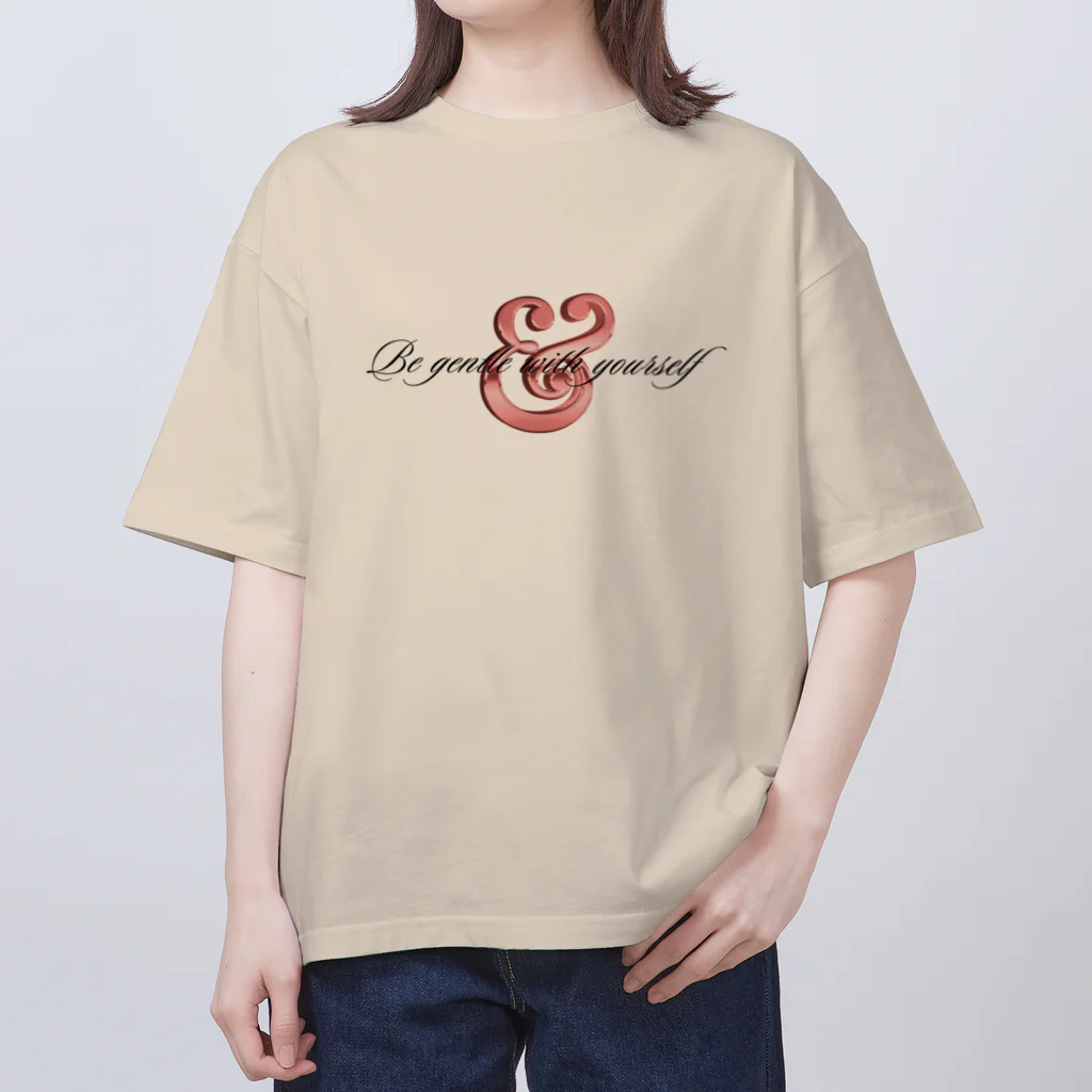 nene-cocoの☆Be gentle with yourself☆ オーバーサイズTシャツ