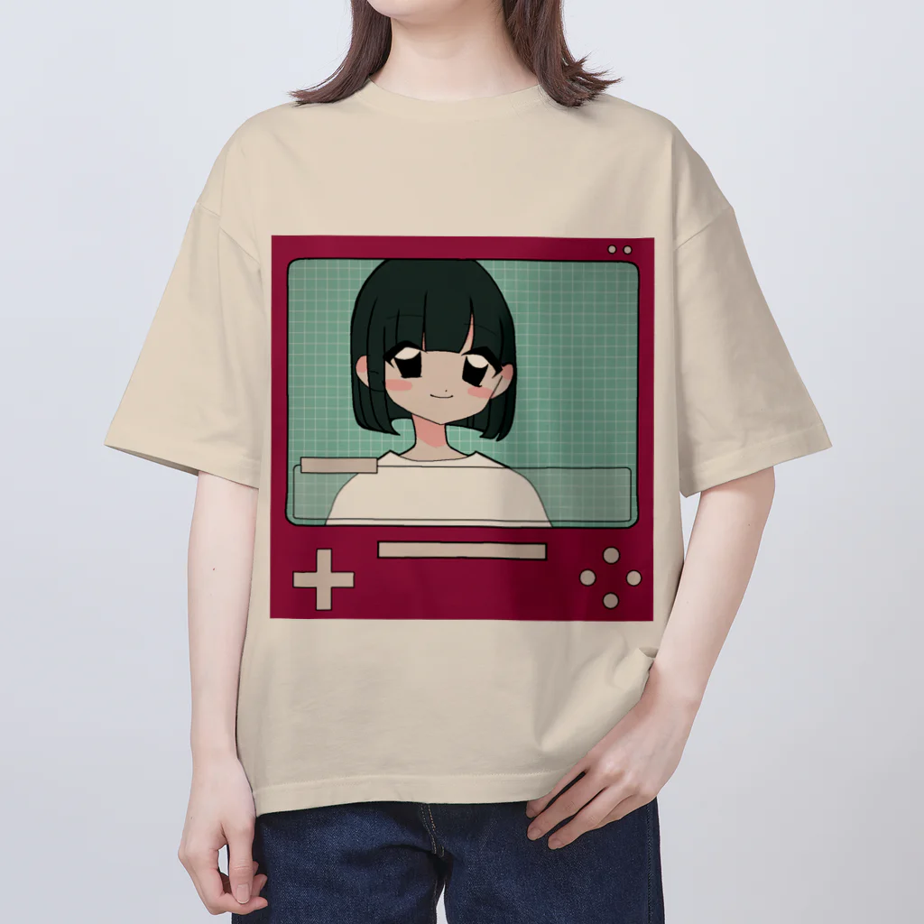 もちもちうさぎの㌢ オーバーサイズTシャツ