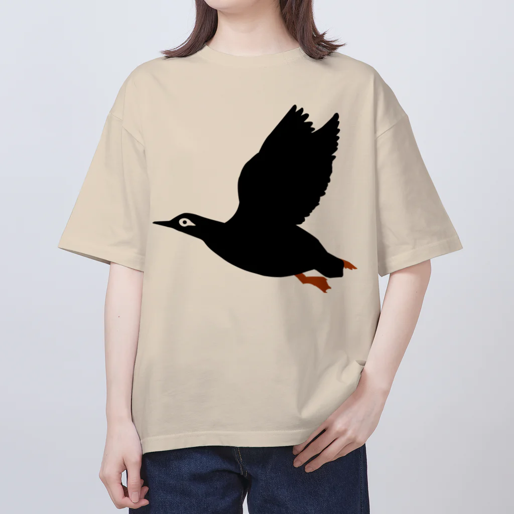 知床ウトロ海域環境保全協議会のケイマフリ オーバーサイズTシャツ