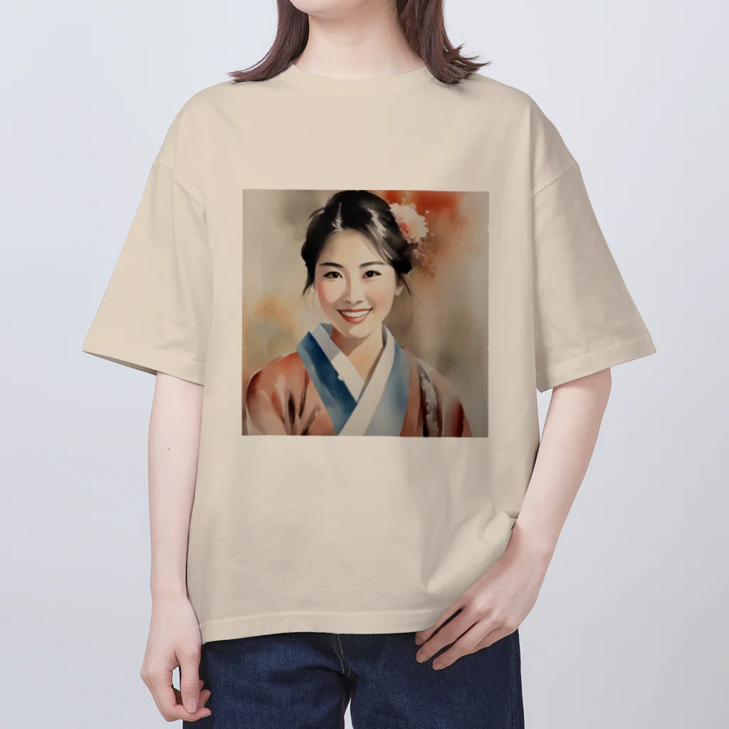 MistyStarkの日本人女性 ヴィンテージ オーバーサイズTシャツ