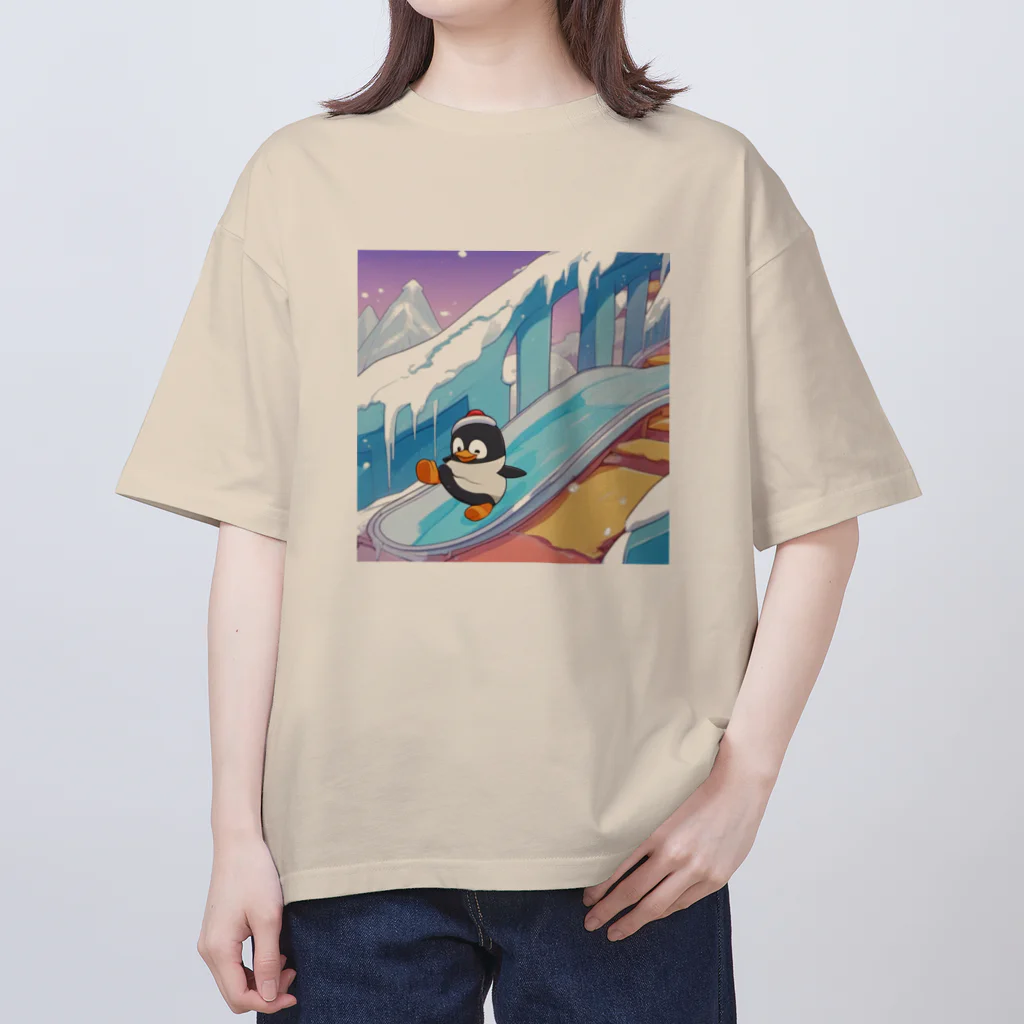 MistyStarkのペンギンスライダー オーバーサイズTシャツ