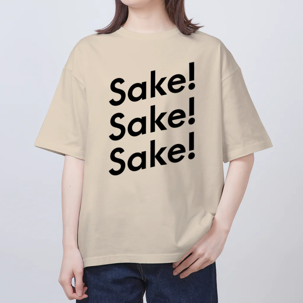 stereovisionのsake!sake!sake! オーバーサイズTシャツ