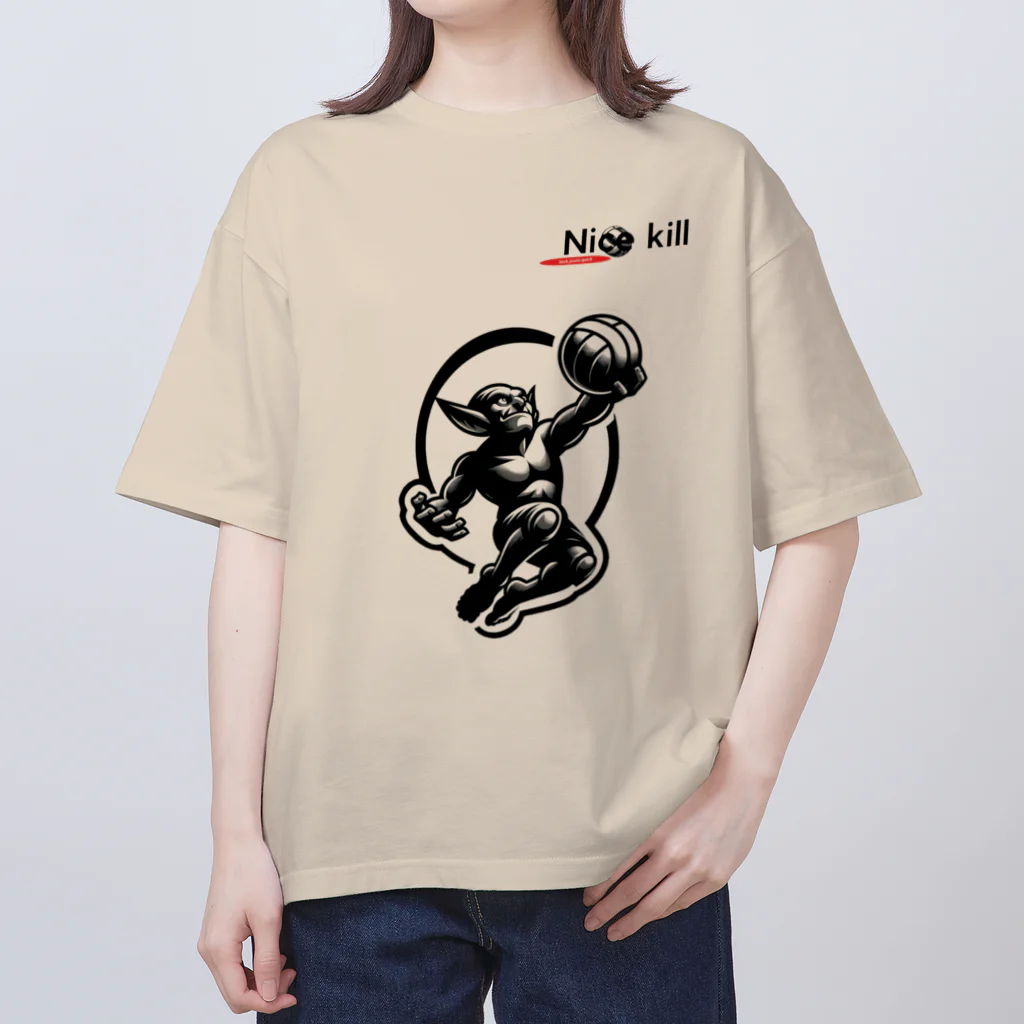 sa_ki_naのNiceゴブリン Oversized T-Shirt