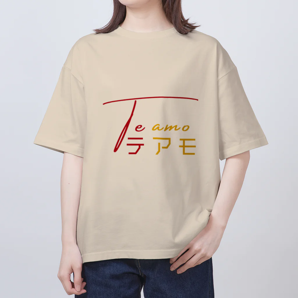 Man ANd I_OfficialのTe amo / テ アモ オーバーサイズTシャツ