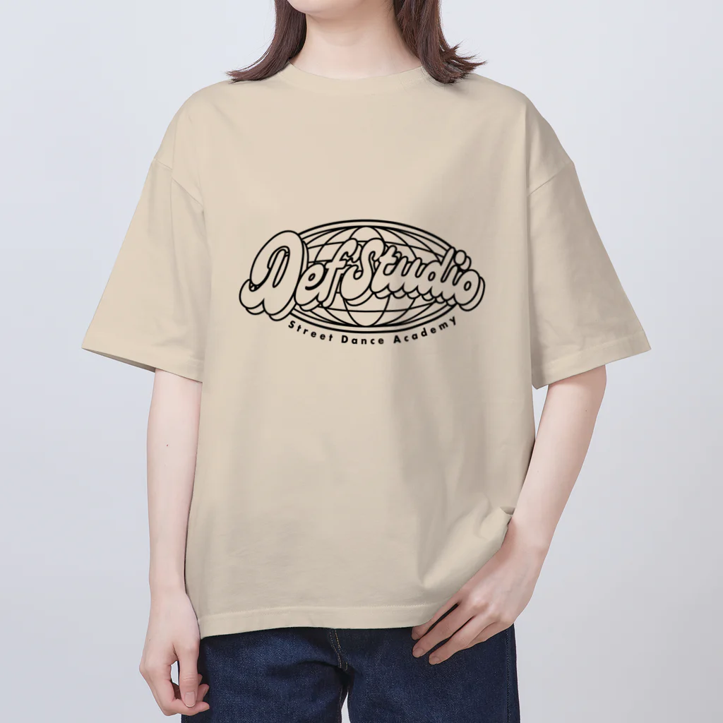 Def StudioのDef Studio LOGO Goods モノクロ Oversized T-Shirt