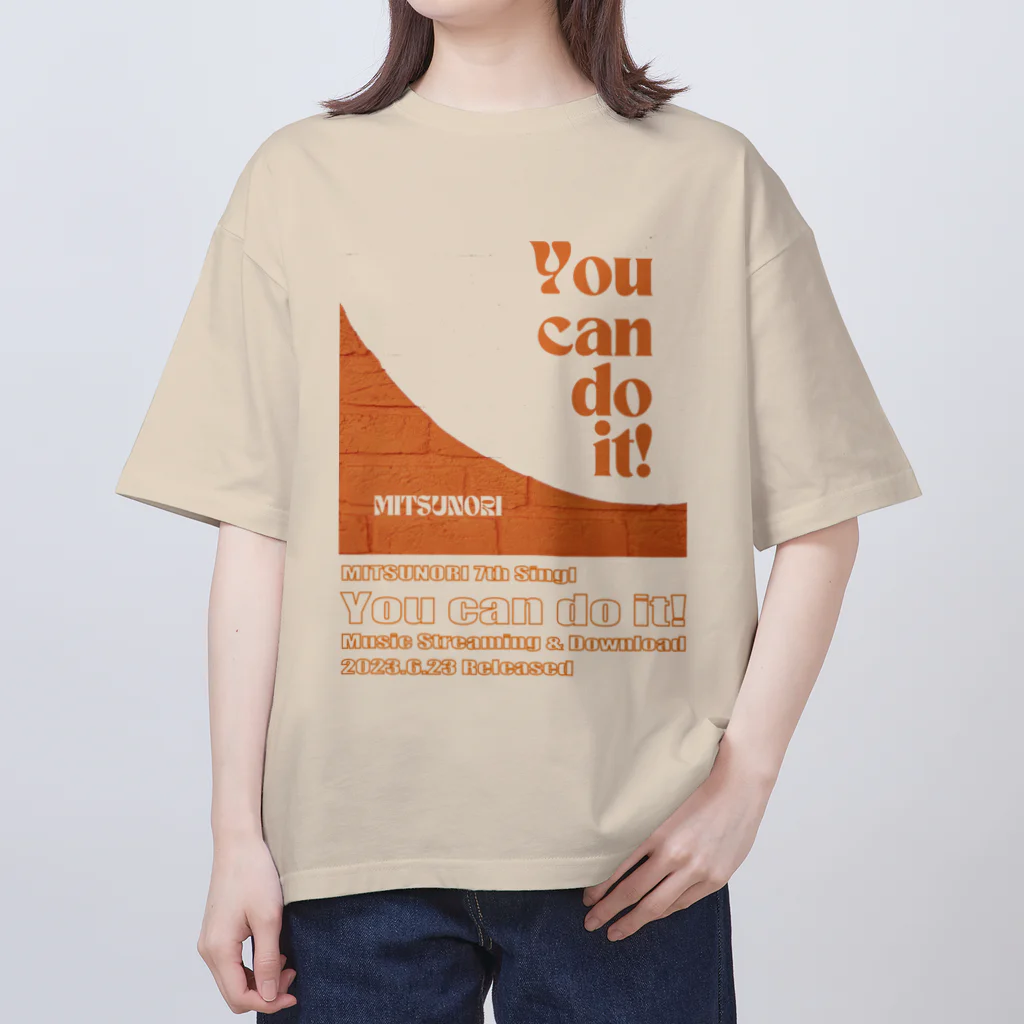 MITSUNORI OFFICIAL SHOPのYou can do it! Oversized T-Shirt