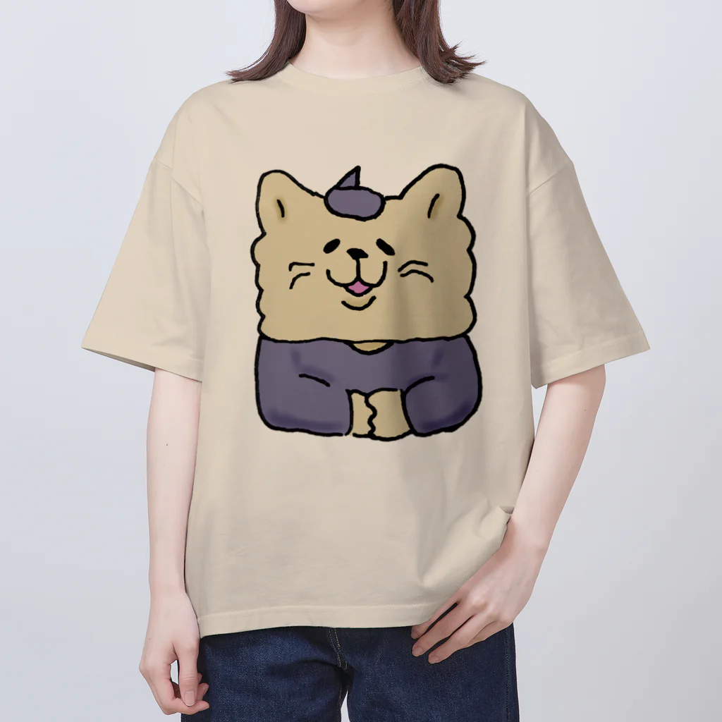 ロジローのカウンセラーネコ Oversized T-Shirt