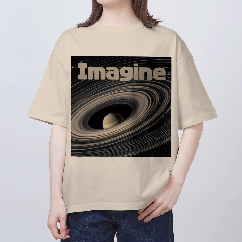 MOONのImagineシリーズ５ オーバーサイズTシャツ