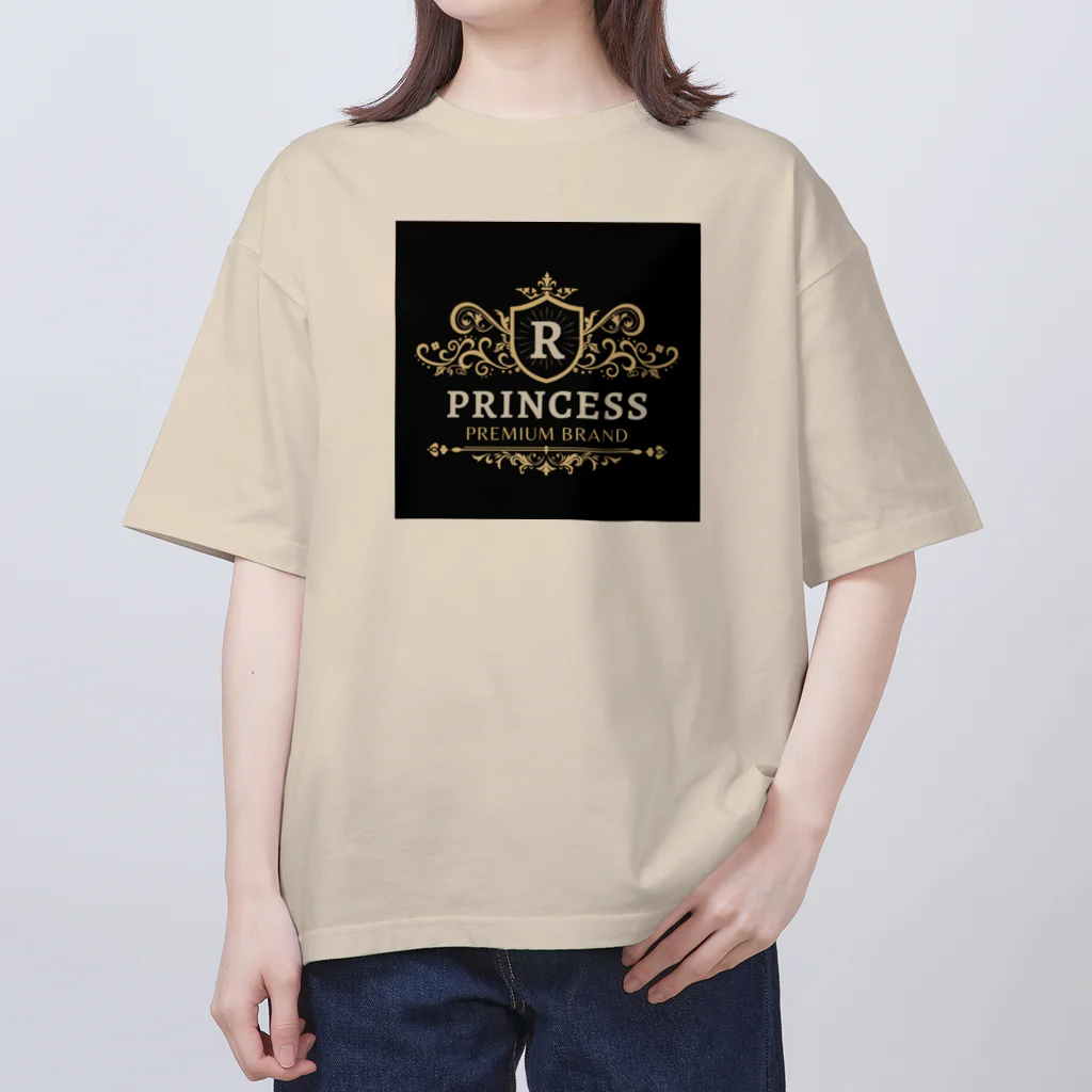 ROYAL Princessのゴージャスロゴブランド Oversized T-Shirt