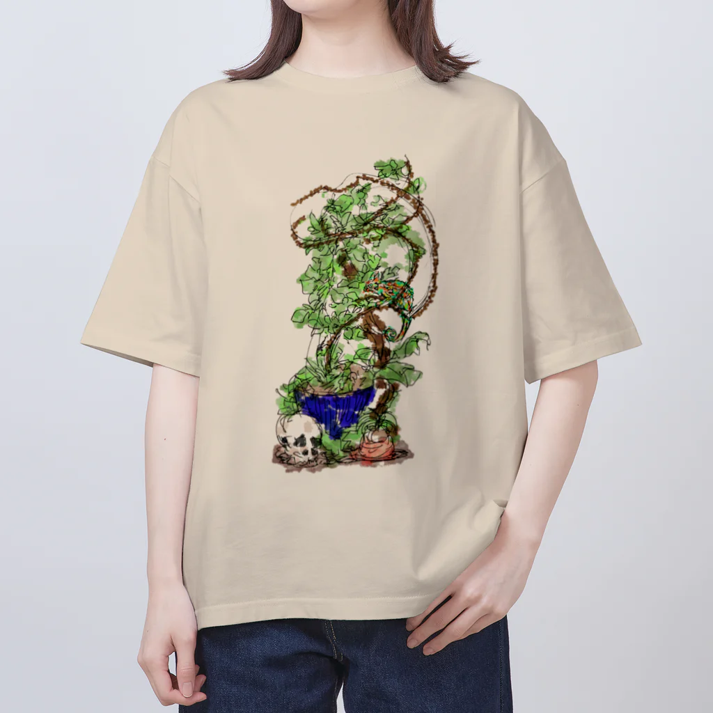 JapaneseArt Yui Shopの自然体 Oversized T-Shirt