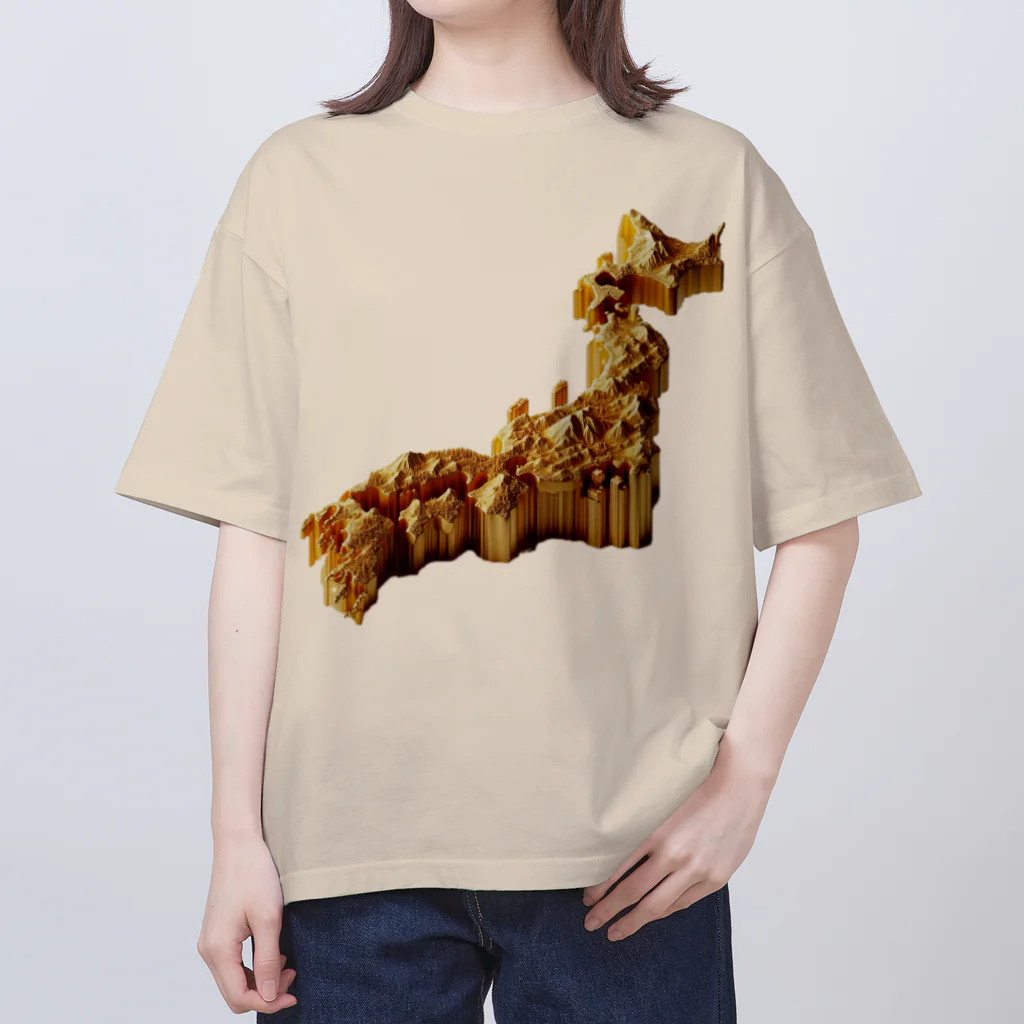 JUPITERの黄金の国ジパング！ Oversized T-Shirt