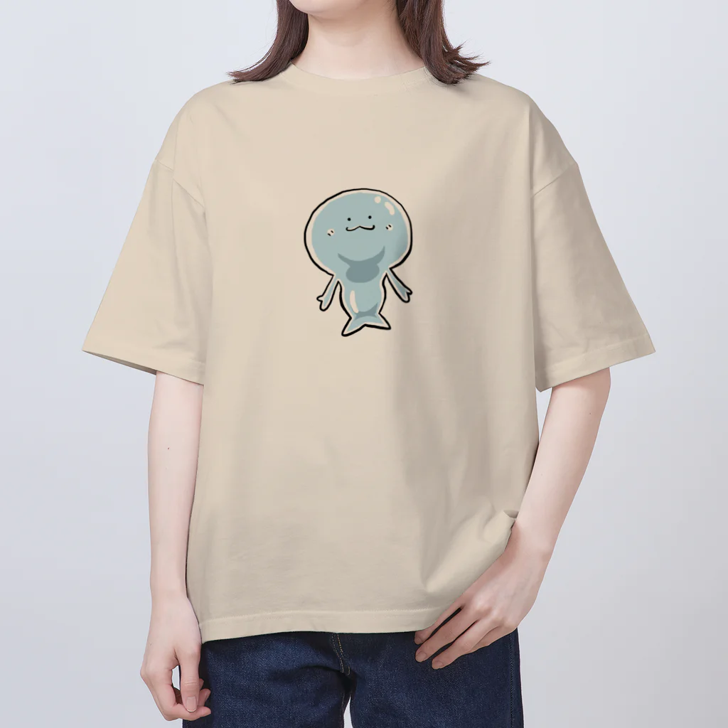 もふもふ堂のニンゲン オーバーサイズTシャツ