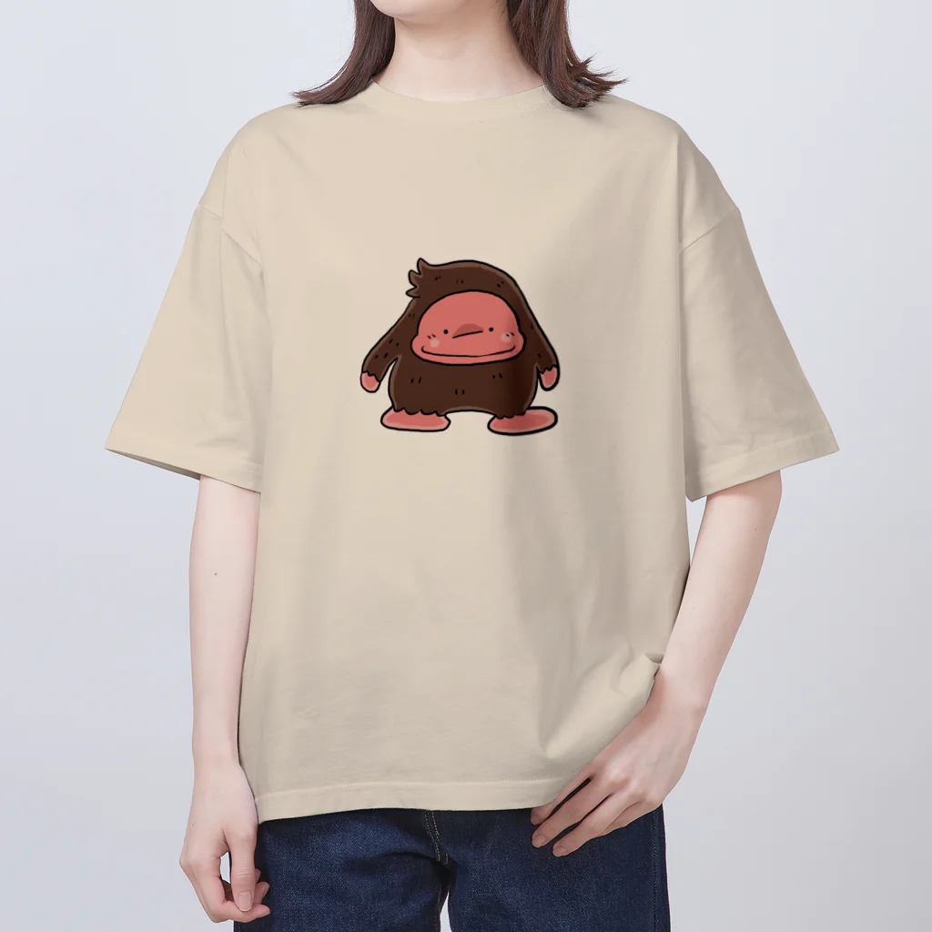 もふもふ堂のビッグフット Oversized T-Shirt