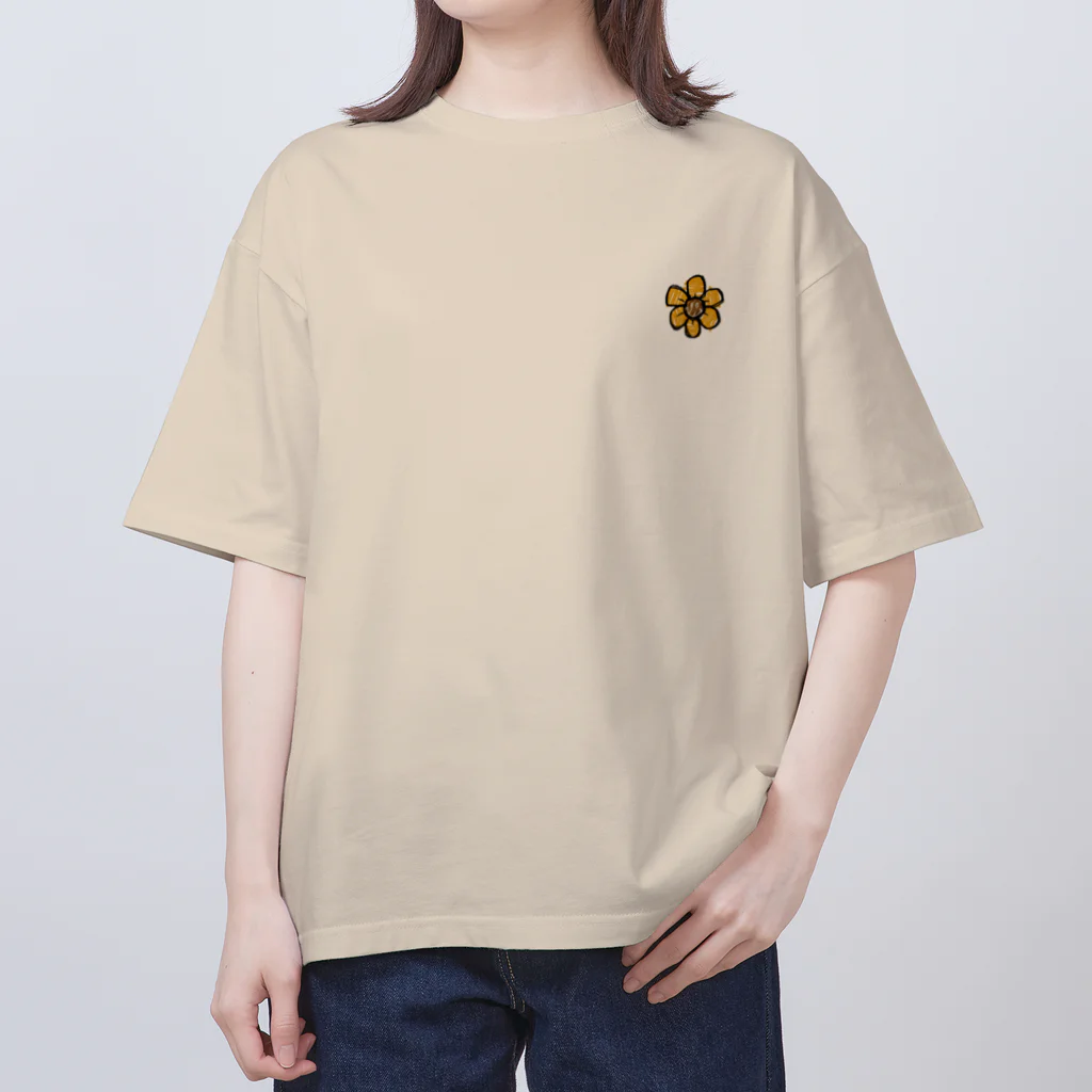 Rj.Brand - art&fashionの#meditaiting Oversized T-Shirt