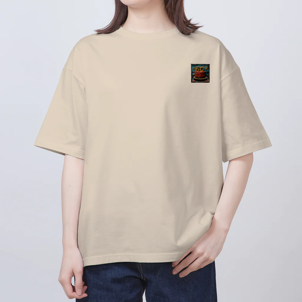 dakkyの還暦祝い「永遠のロック」3 Oversized T-Shirt