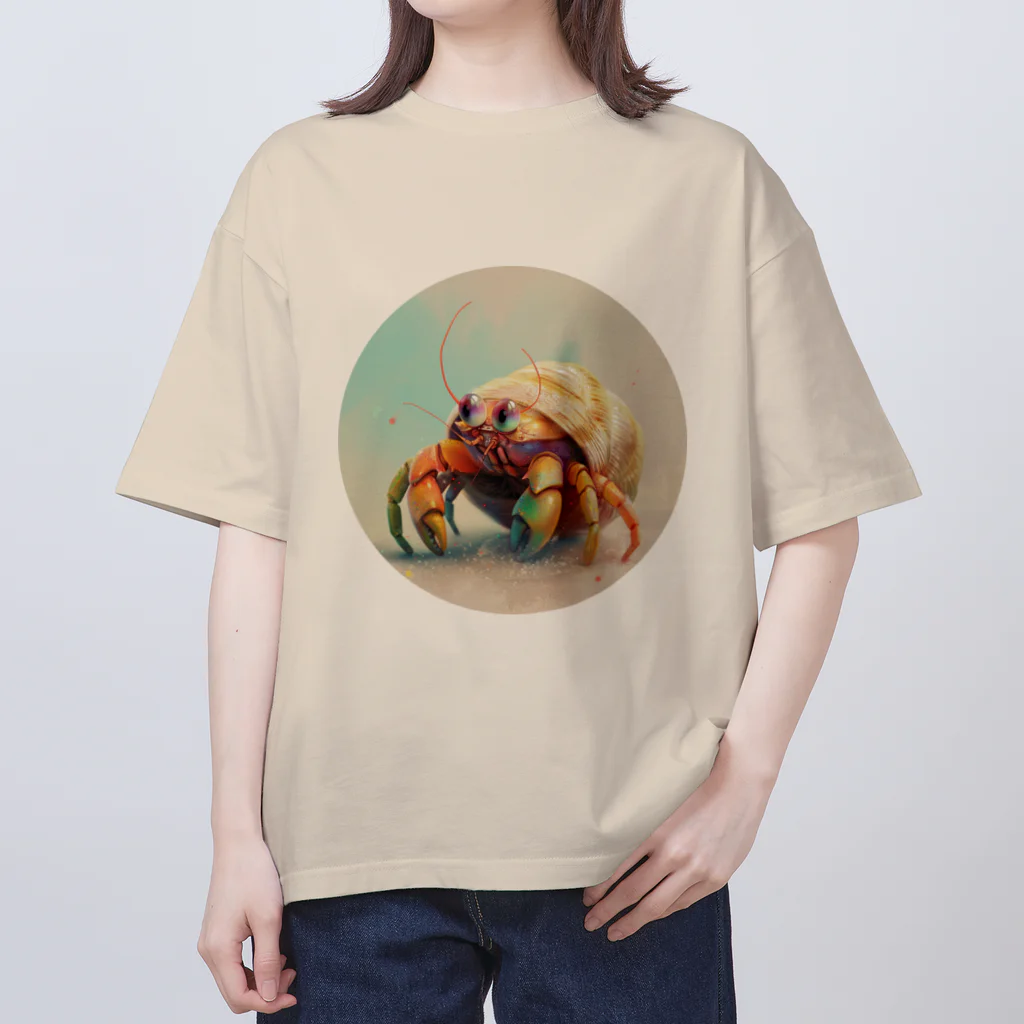 MistyStarkのヤドカリ オーバーサイズTシャツ