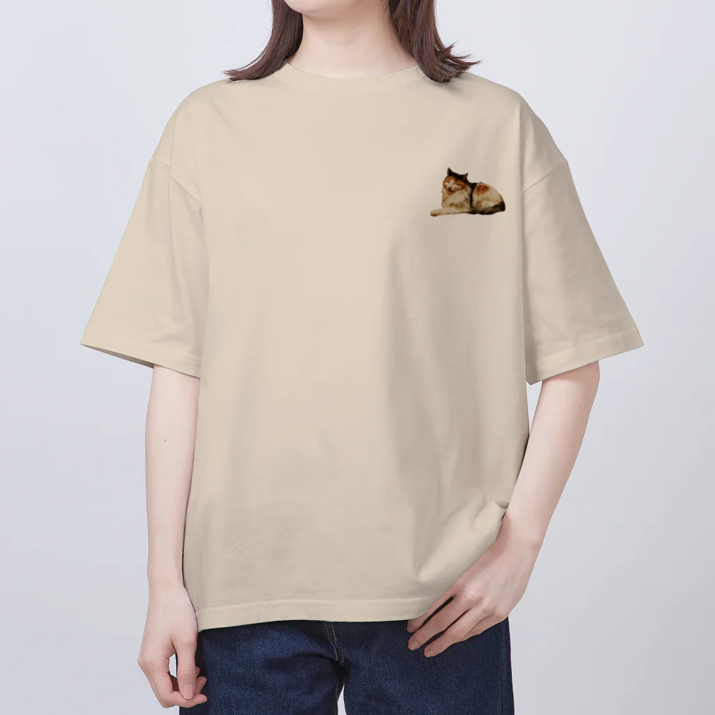 大天使ねこの大天使ねこ オーバーサイズTシャツ