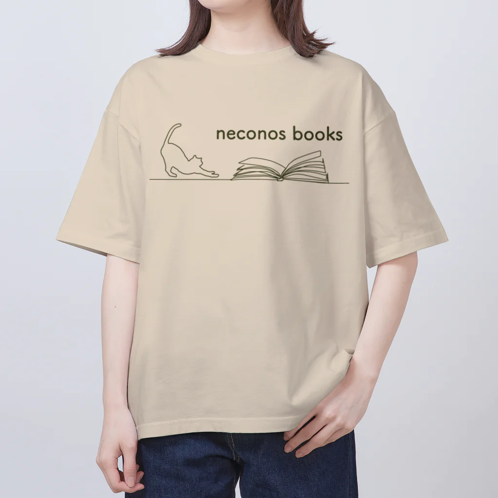 neconos Goodsのneconos books オーバーサイズTシャツ