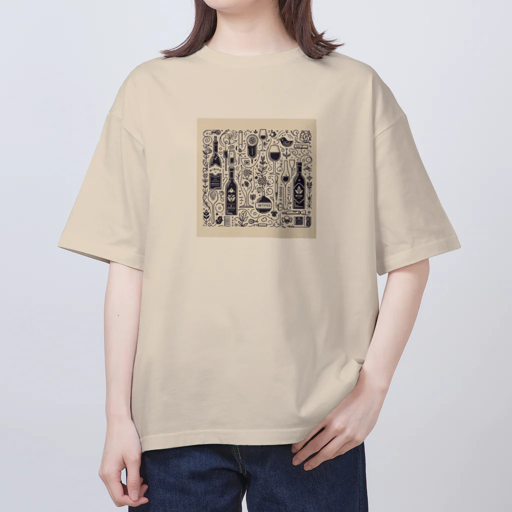 MOONY'S Wine ClosetのGrape’s Jewel Box オーバーサイズTシャツ