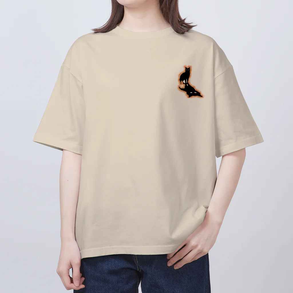 SHOP NB3の影コワット オーバーサイズTシャツ