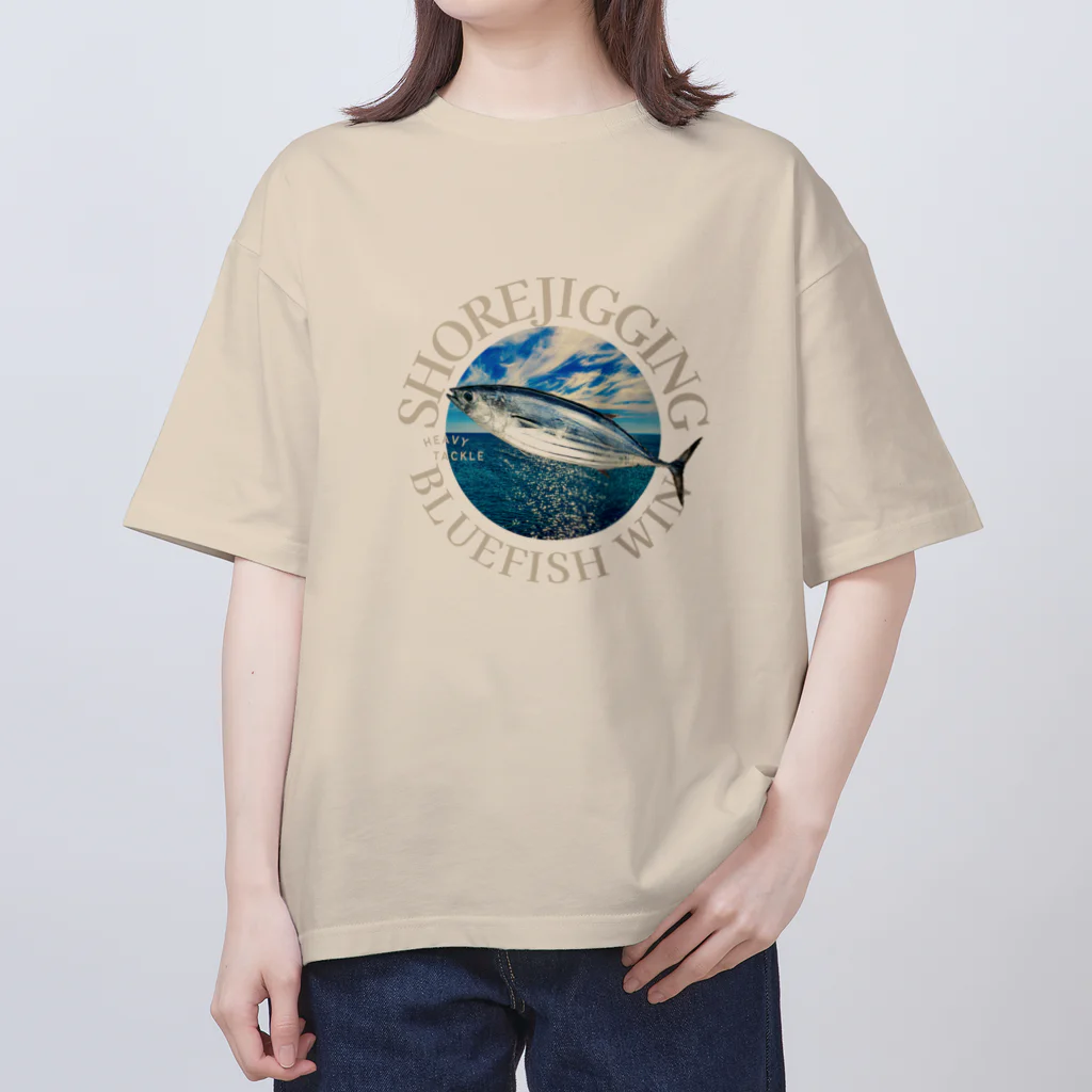 Yanjiisのショアジギング　カツオ オーバーサイズTシャツ