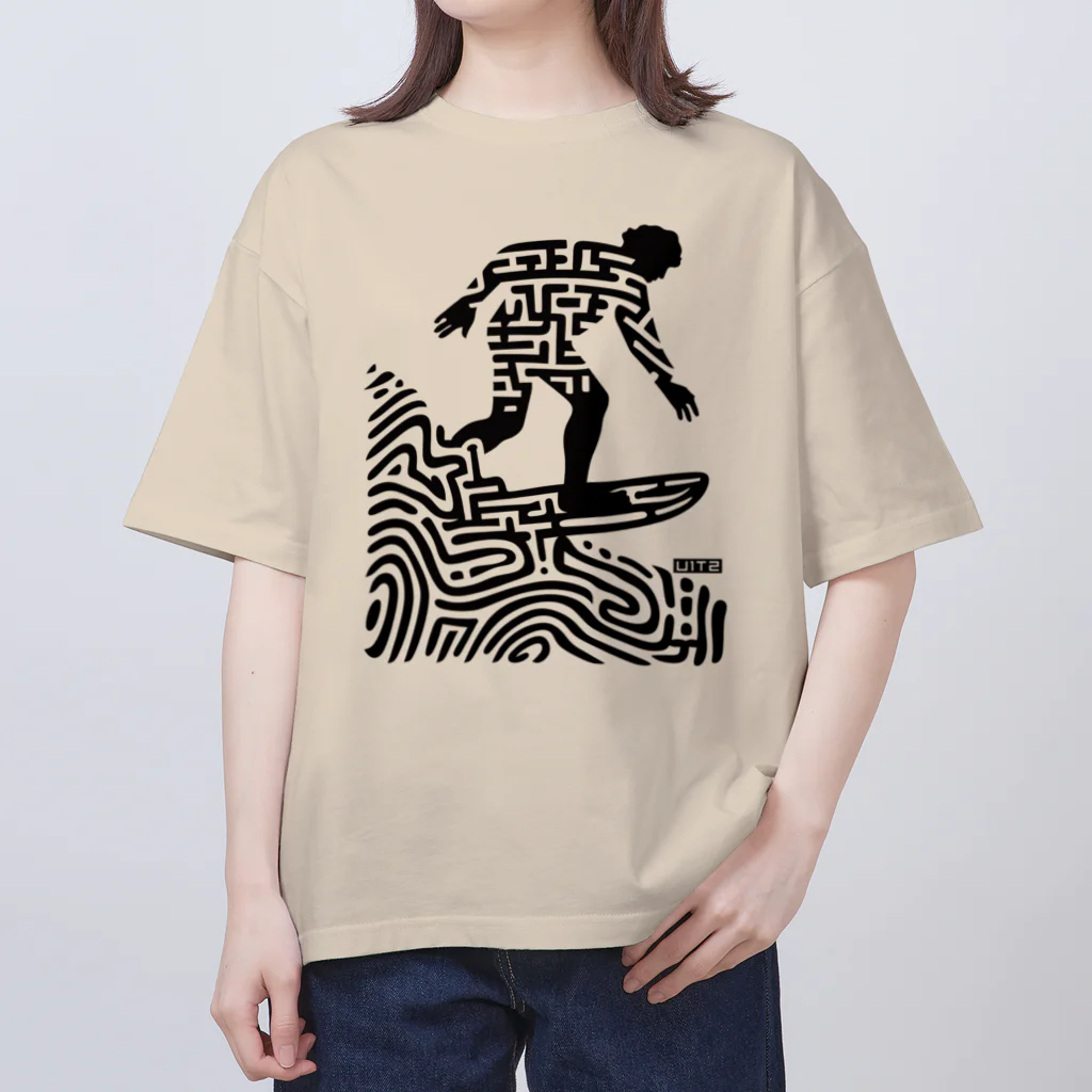 U1T2のウェーブソウル　Soul of the Wave オーバーサイズTシャツ