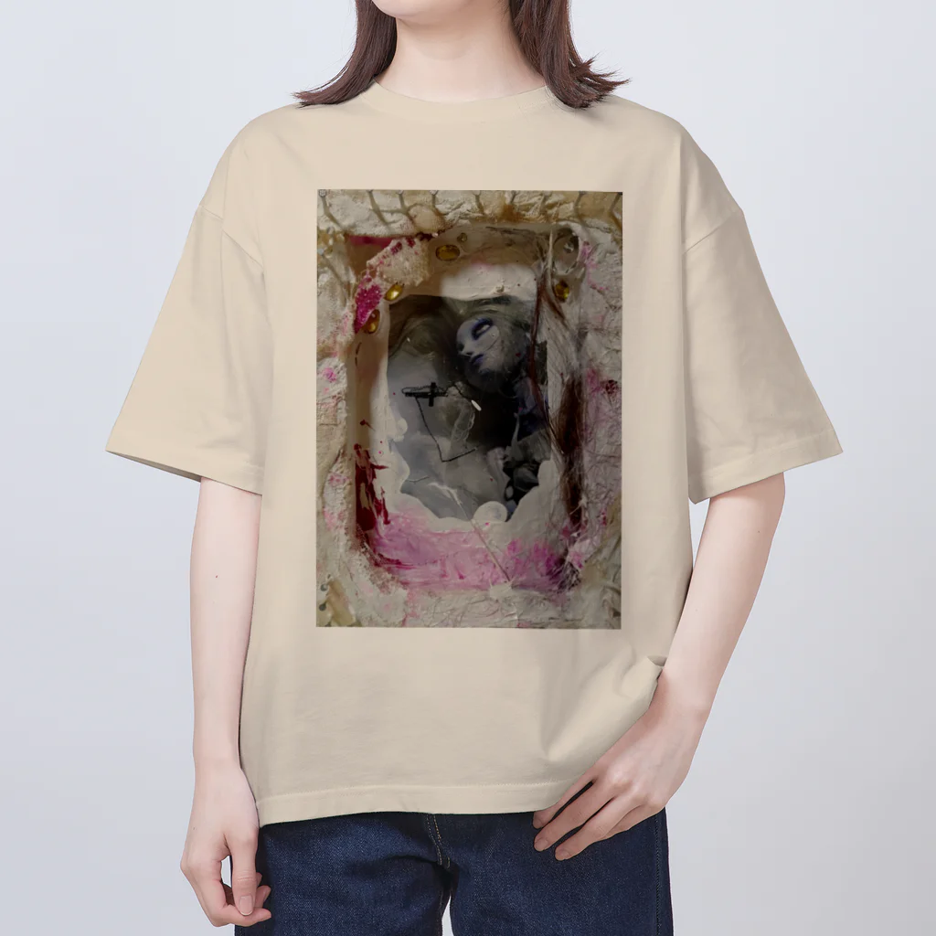 Yuko's small roomの「snow01」 Oversized T-Shirt