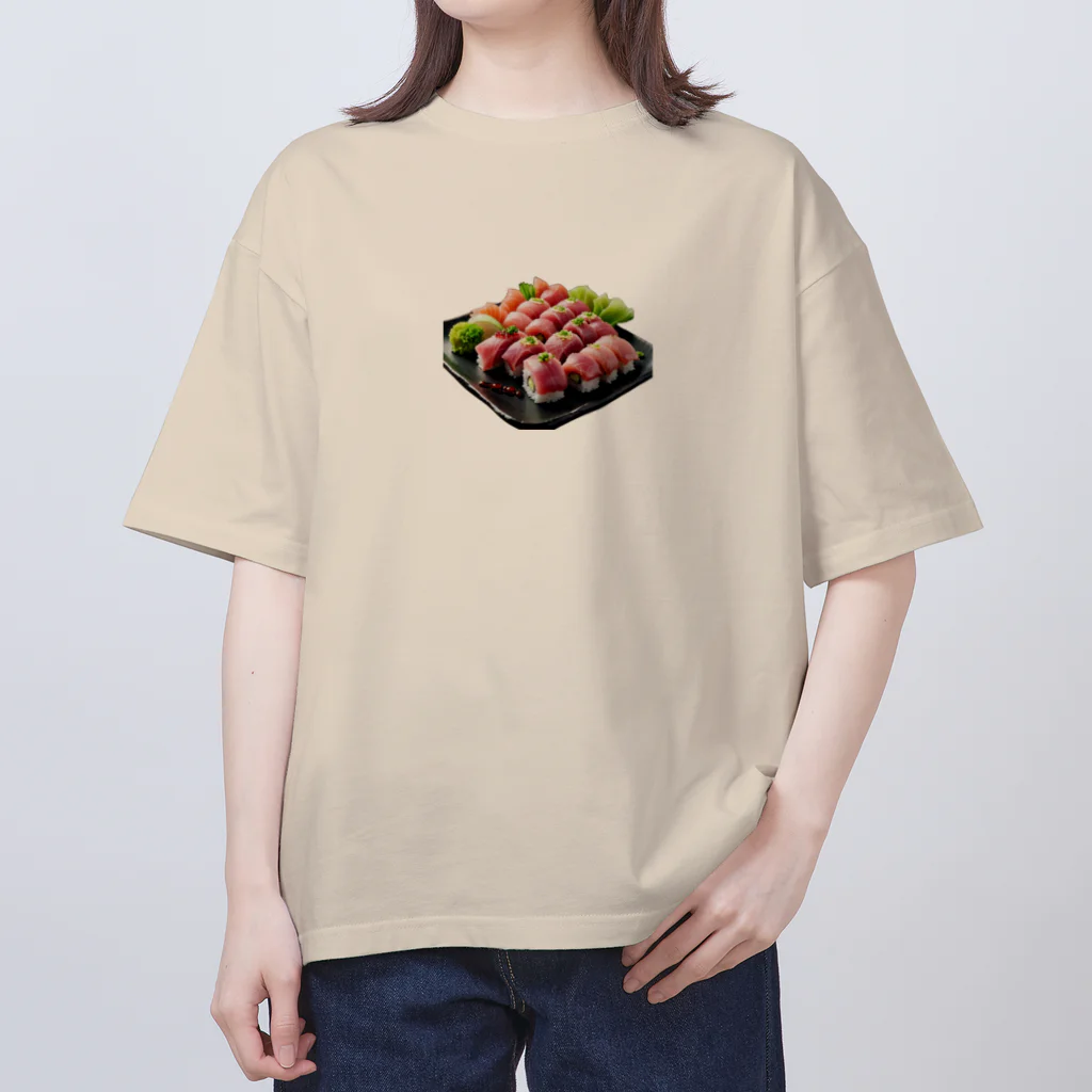 Kaz_Alter777のジャパニーズマグロ寿司 Oversized T-Shirt