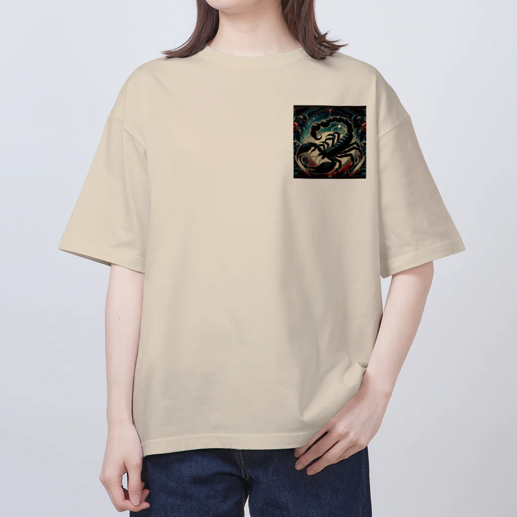 Sunlit Horizonの星めぐり《Scorpio・蠍座》 オーバーサイズTシャツ