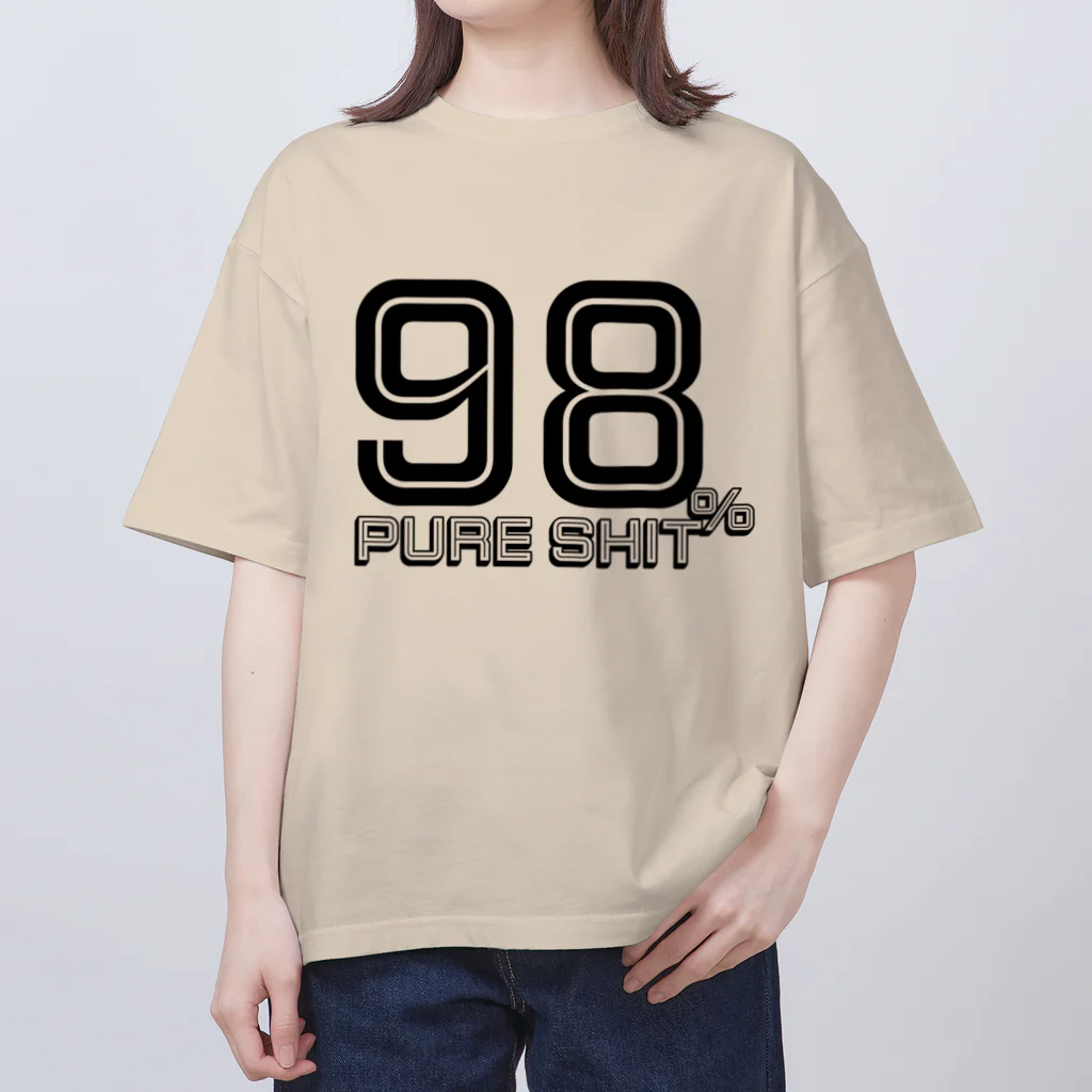 Architeture is dead.の98% Pure Shit Oversized T-Shirt