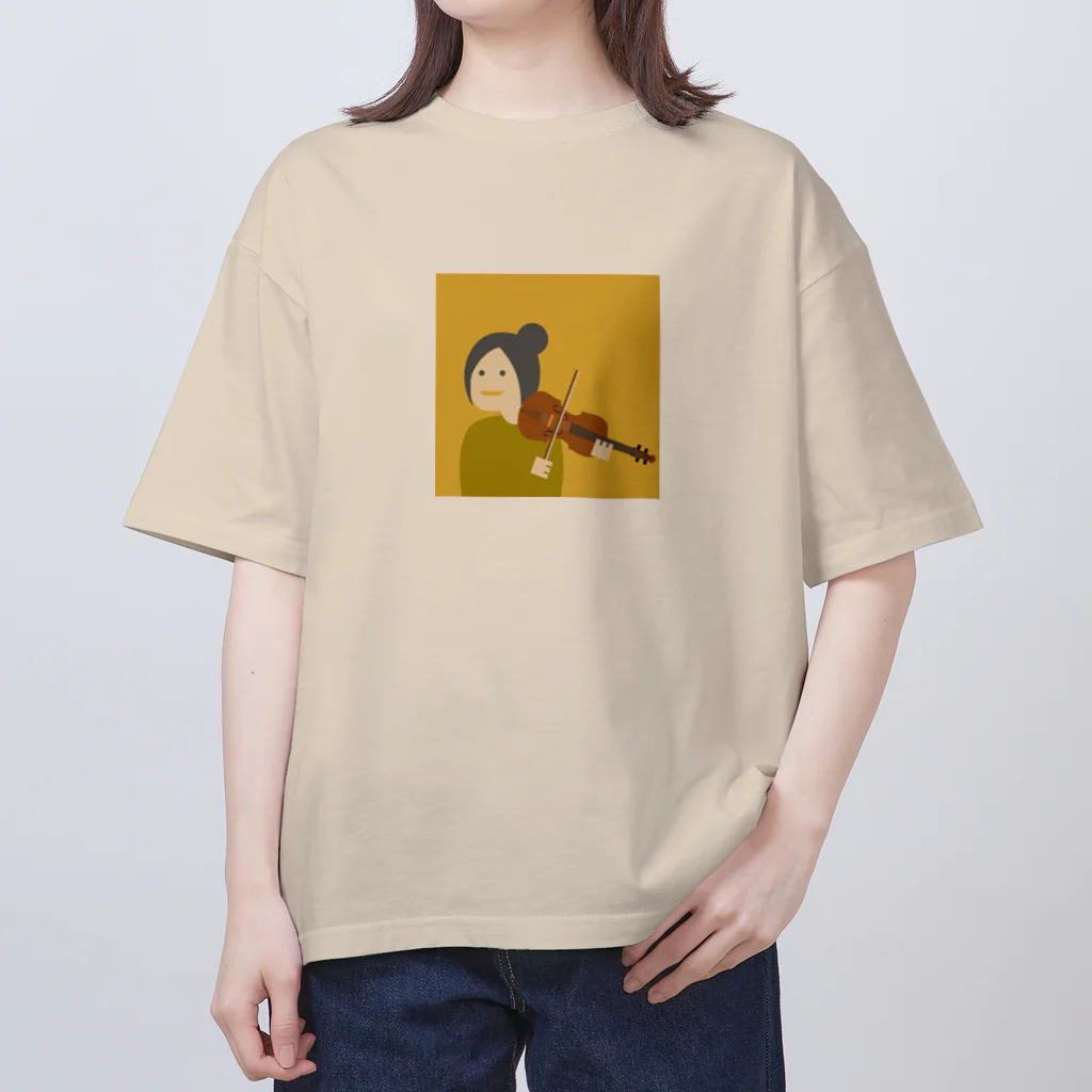 いまさしの意識低いヴィオラ弾き オーバーサイズTシャツ