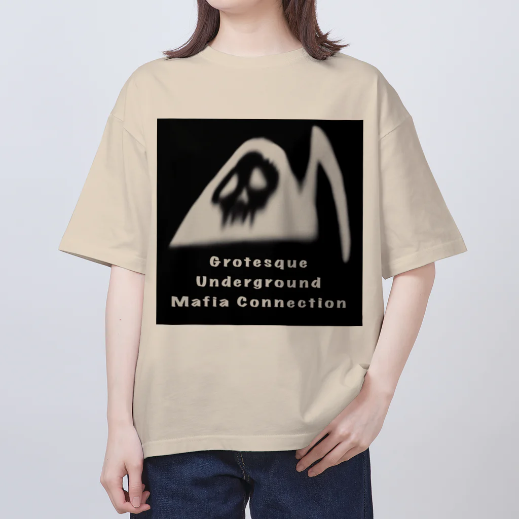 グデリ帝国SHOPのGROTESQUE　UNDER GROUND Ｍafia connection オーバーサイズTシャツ