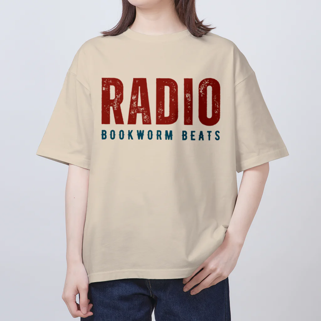 chataro123のRadio: Bookworm Beats オーバーサイズTシャツ