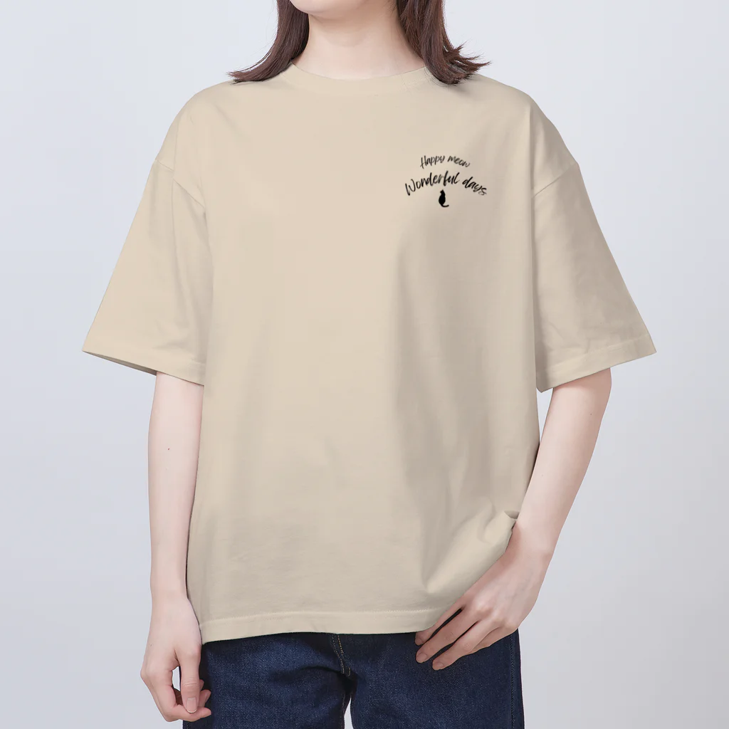 ゆうねこのWonderful days！ Oversized T-Shirt