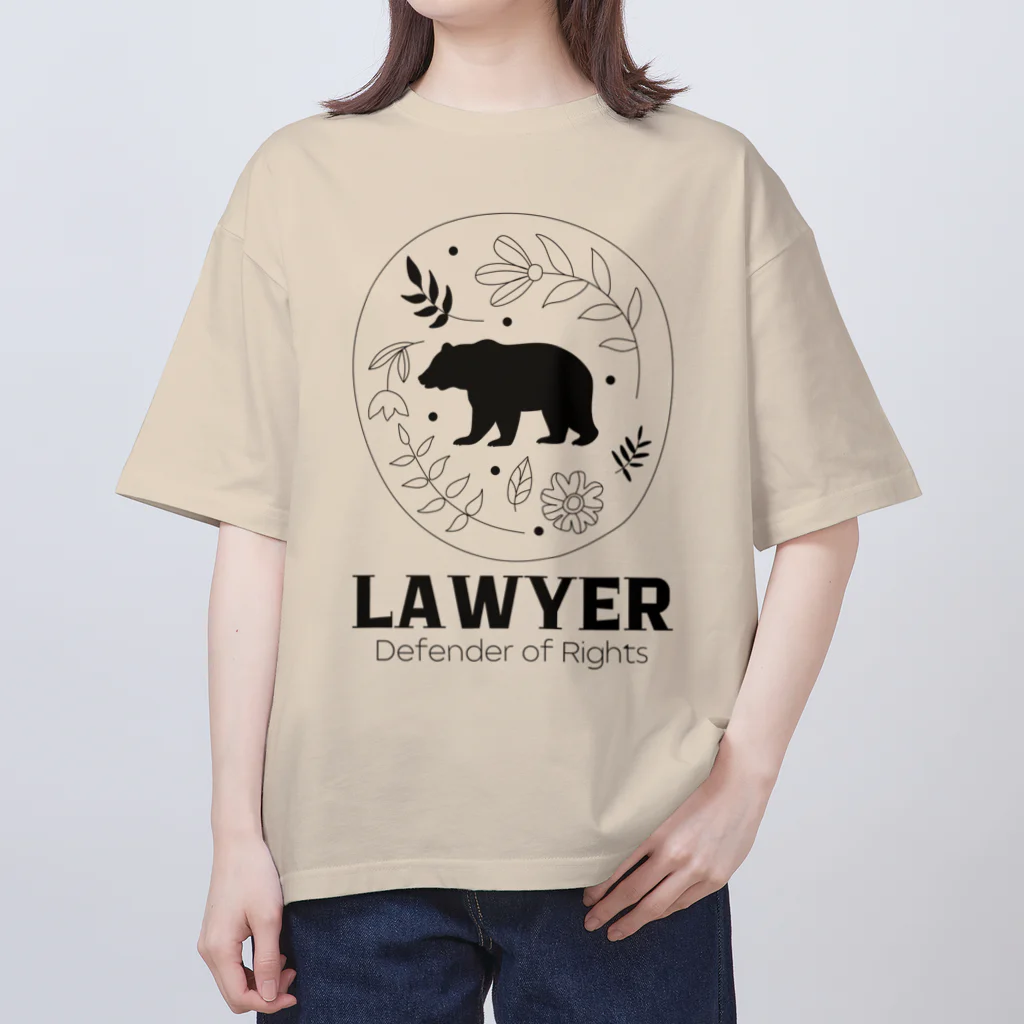 chataro123の弁護士(Lawyer: Defender of Rights) オーバーサイズTシャツ