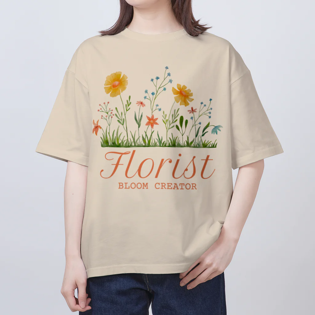 chataro123の花屋(Florist: Bloom Creator) オーバーサイズTシャツ