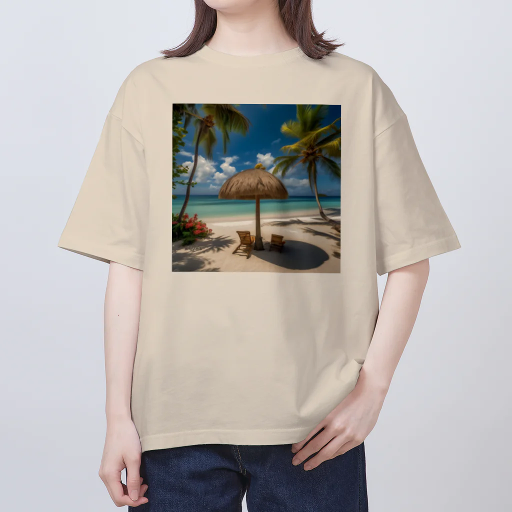 日本の風景 COOL JAPANの日本の風景:癒しの時間、Japanese scenery: Time of rest and relaxation オーバーサイズTシャツ