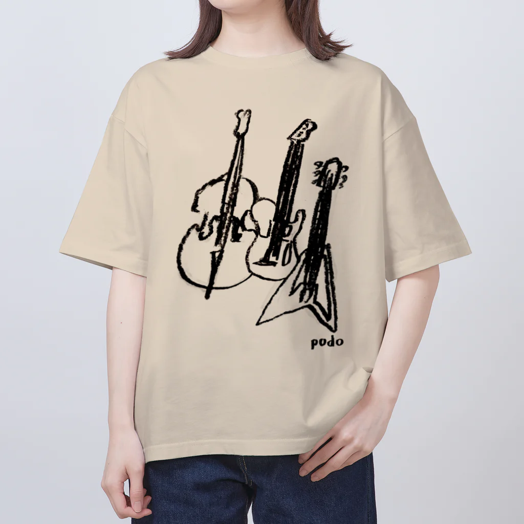 Momi Buncho Lab SHOPの楽器 オーバーサイズTシャツ