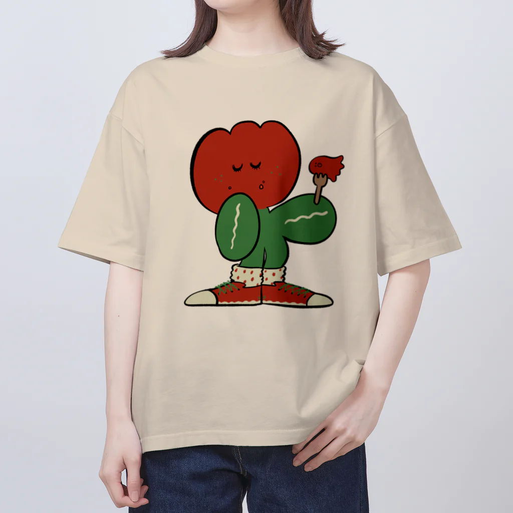 愉快レトロ雑貨屋★39太郎の🌷お眠なちうりぴ🌷 Oversized T-Shirt