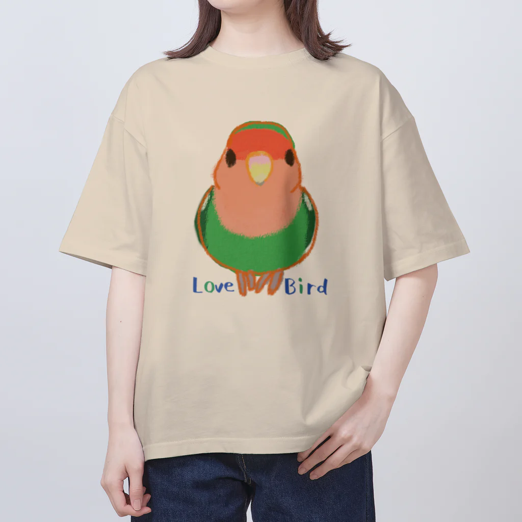 小桜森のコザクラインコ（ノーマル） Oversized T-Shirt