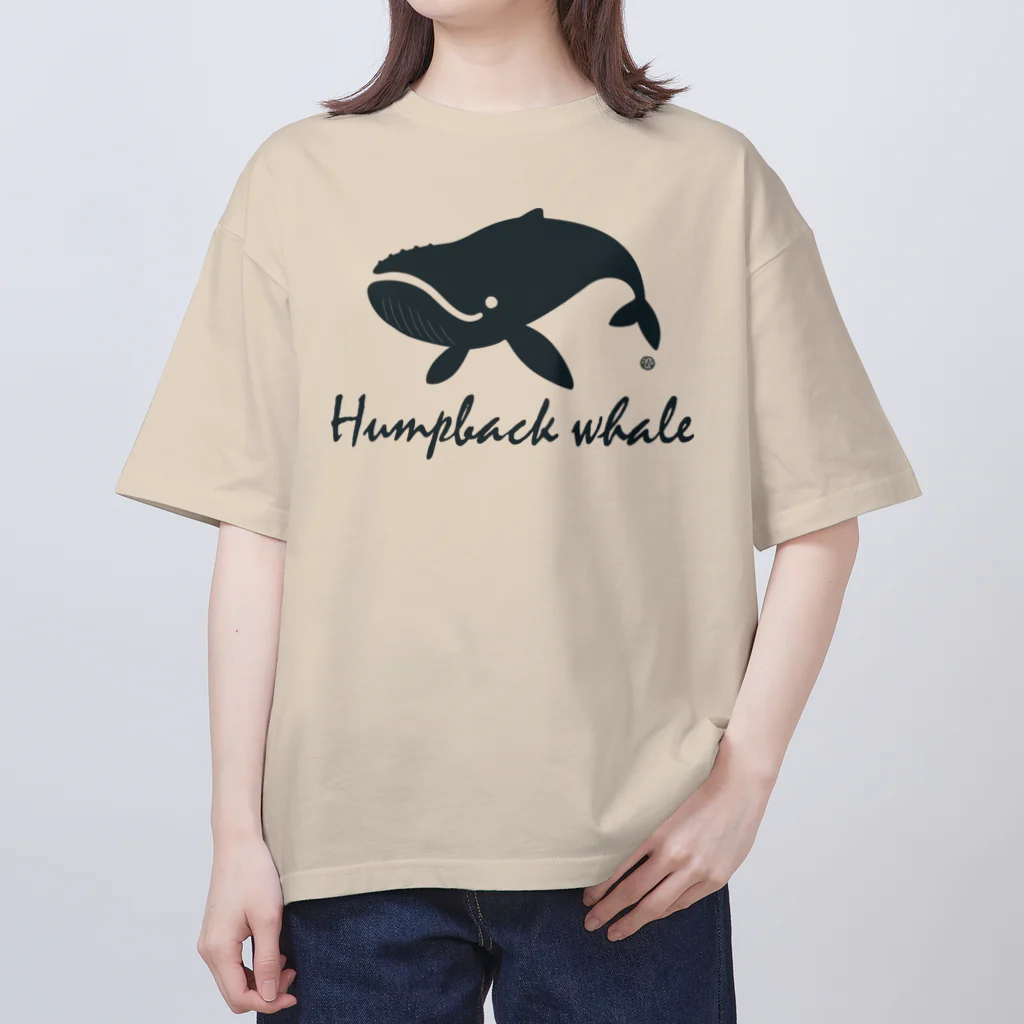 Atelier Pomme verte のHumpback whale22 オーバーサイズTシャツ