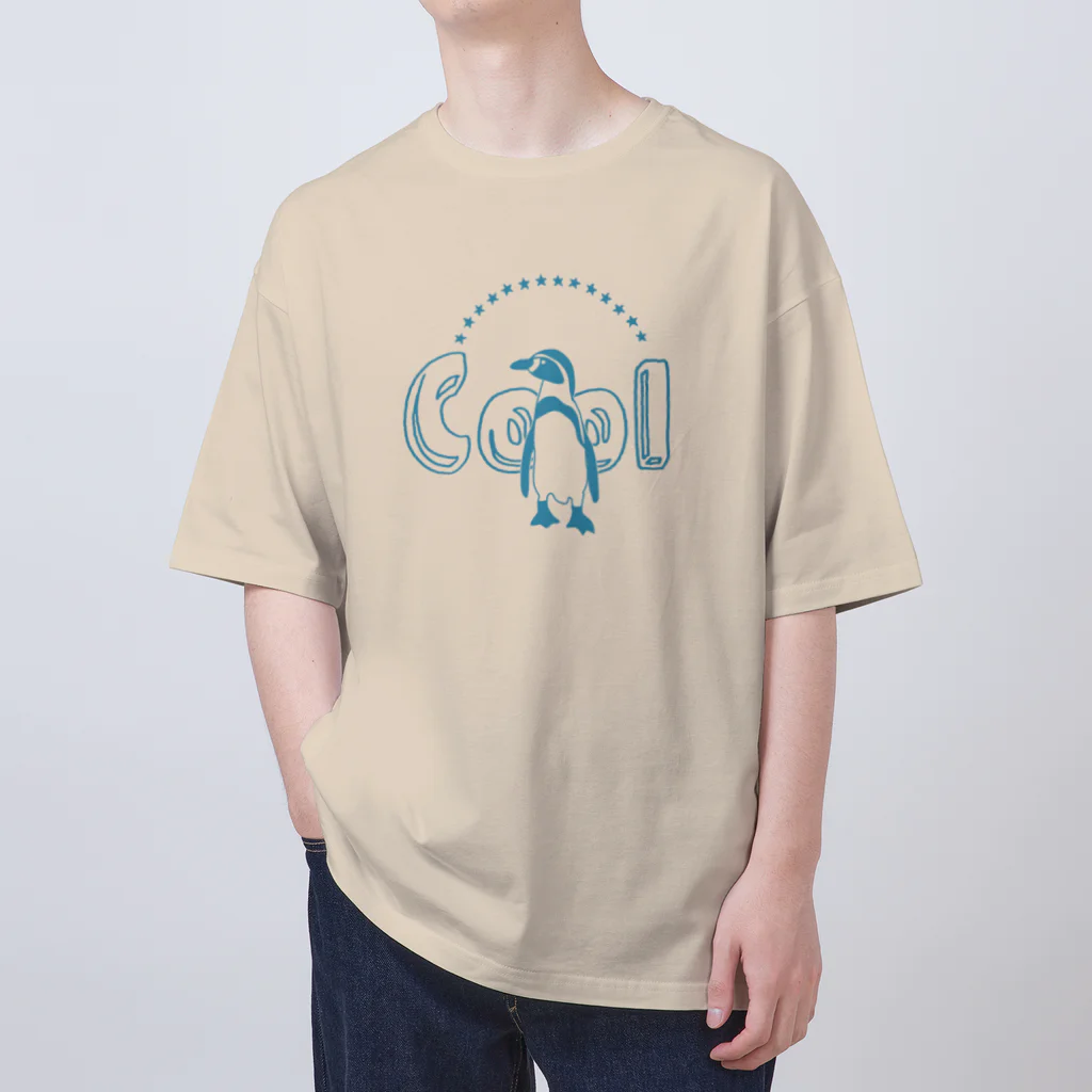 satoharuのＣｏｏｌなペンギンさん Oversized T-Shirt