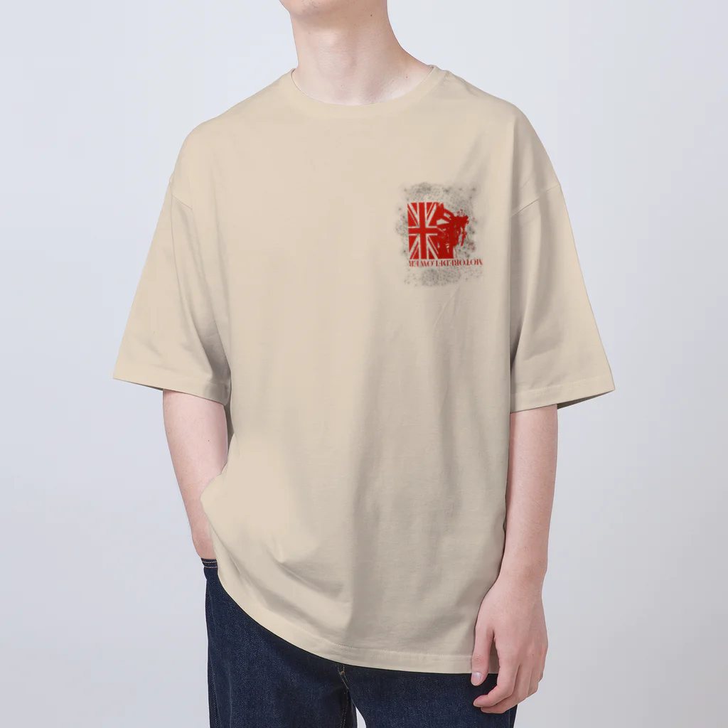 SOKICHISAITOのMOTOREDFLOWER ShiroiHana REDROGO Oversized T-Shirt