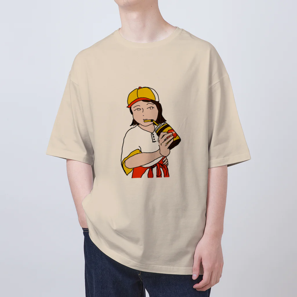 Calmman Styleの人魚の塩分補給 Oversized T-Shirt