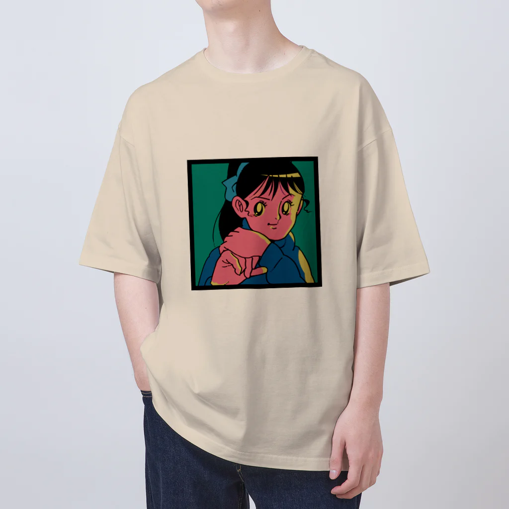 ハコベラのハコベラ　女の子 オーバーサイズTシャツ