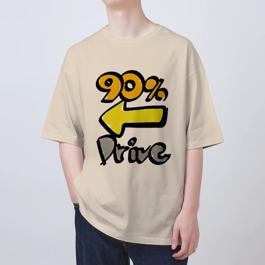 きんにくのあいつの90%右ドライブ Oversized T-Shirt