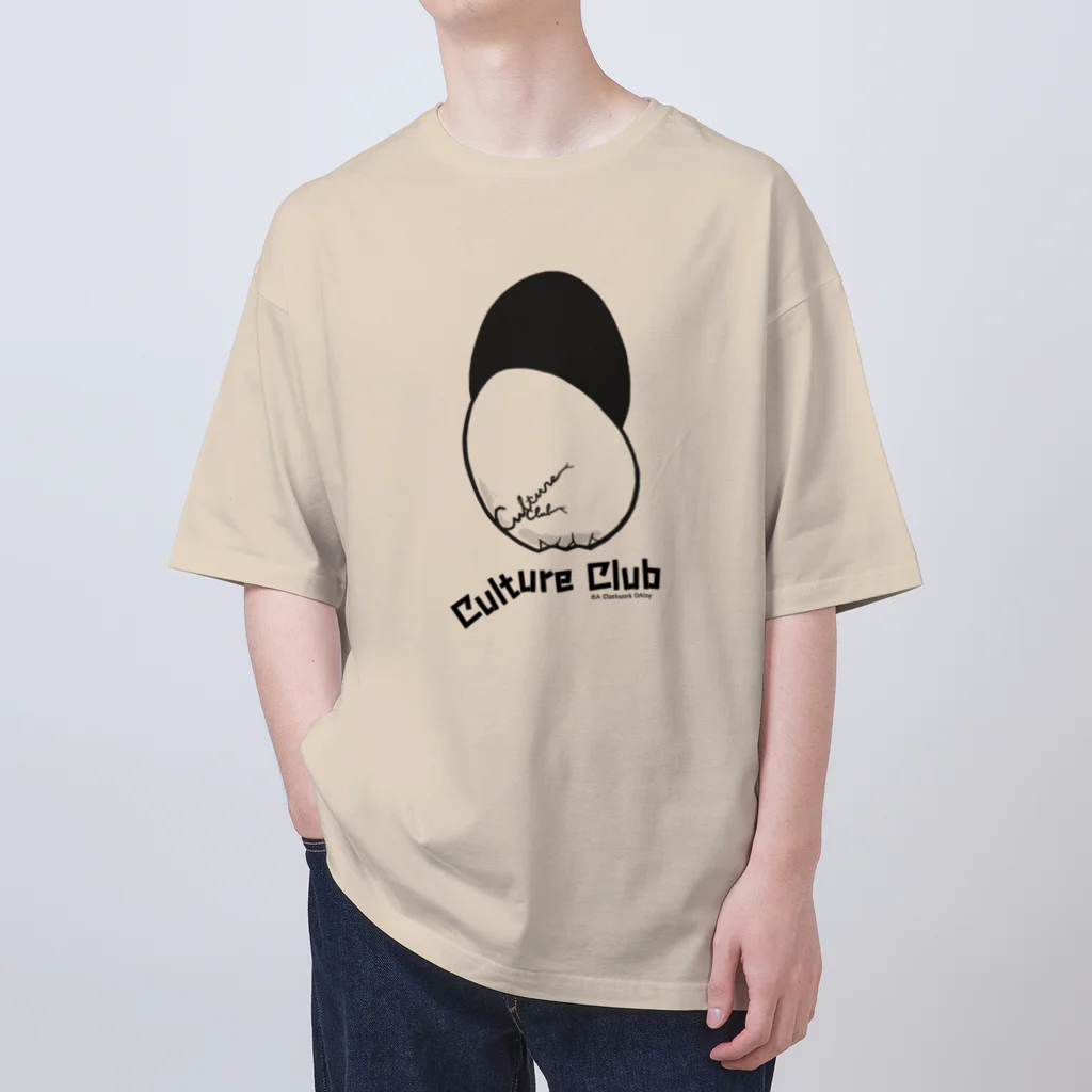 Culture Clubの[ Culture Club ] SLIP LOGO OS T-sh Oversized T-Shirt