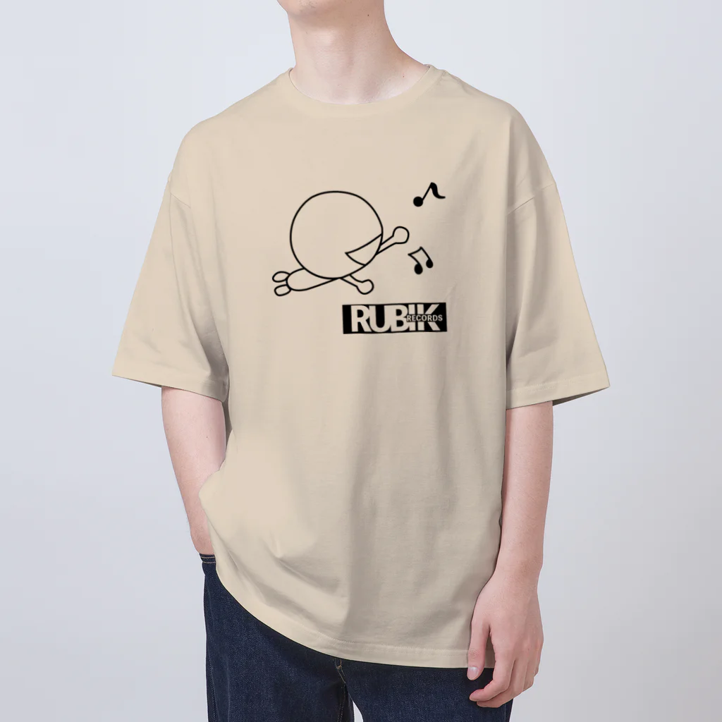 RUBIK RECORDSの空飛ぶRUBIK Oversized T-Shirt