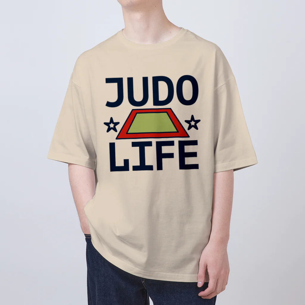 sports_tower スポーツタワーの柔道・JUDO・じゅうどう・グッズ・デザイン・武道・#Tシャツ・柔(やわら)の術・投げ技・固め技・当身技・格闘技・日本・柔術・男子・女子・かっこいい・かわいい・強靭・選手・柔よく剛を制す・世界・柔道場 Oversized T-Shirt