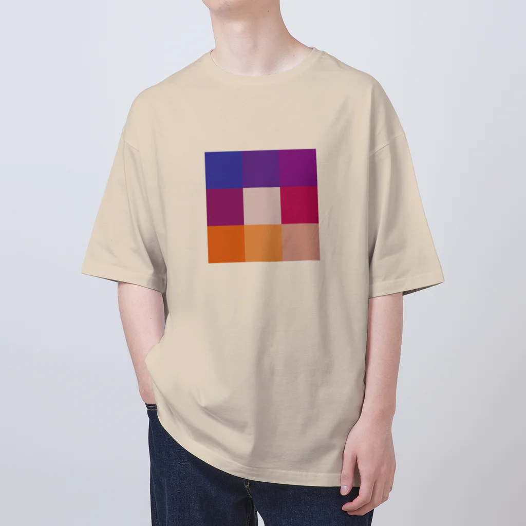 3×3 のドット絵のインスタ - 3×3 のドット絵 オーバーサイズTシャツ